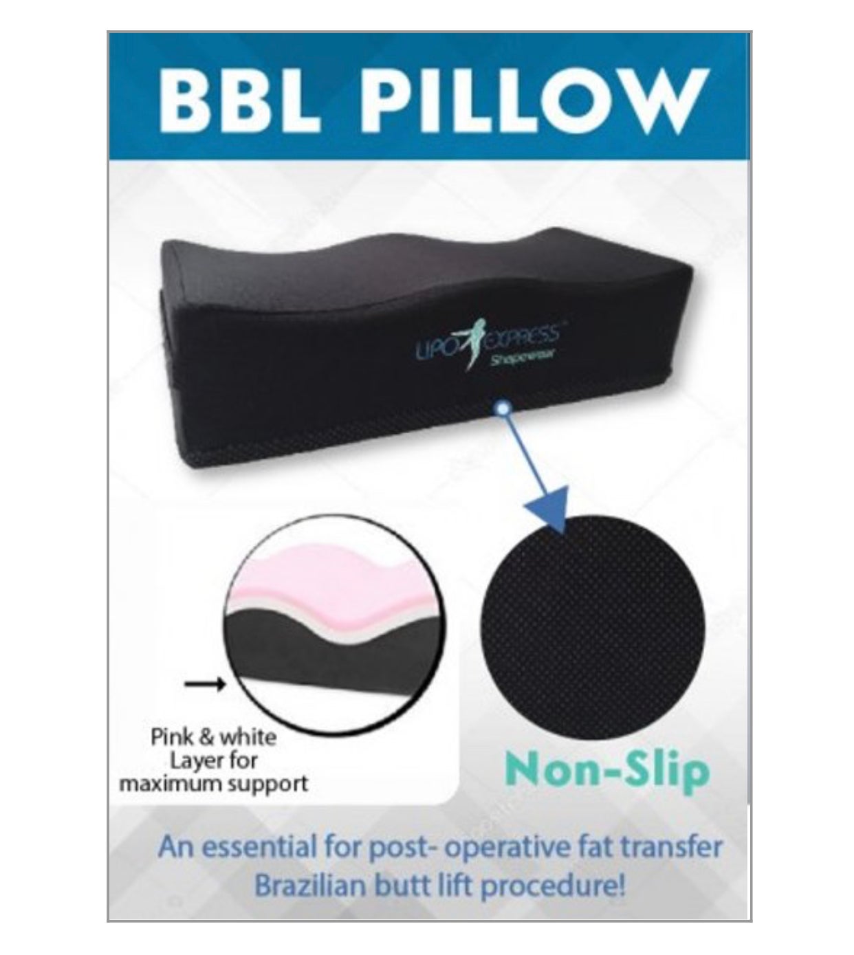 Bbl Pillow (Memory Foam)